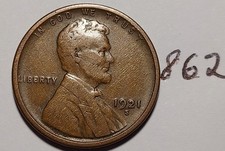 1921-S Lincoln Wheat Cent   #862
