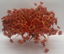 Artificial flowers 20 bundles Fall Orange Grunyia high-quality