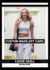 Lexie Hul Indiana Fever Custom Made ACEO Art Card Blank Back