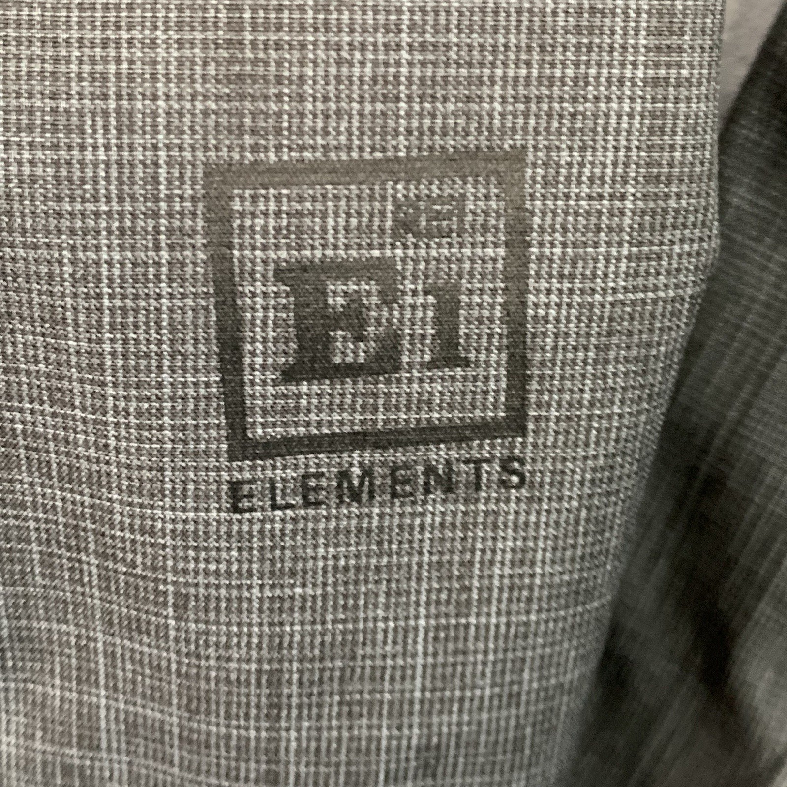 REI E1 Elements Nylon Softshell Charcoal Gray Ful… - image 3