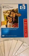 HP Premium Plus Photo Paper LOT 11 Packs / 137-Total Sheets 8.5" x 11" 4" x 6"