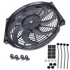 Universal 12 Inch 80W Electric Cooling Fan Heat Dissipation Slim Fan 12 Inch