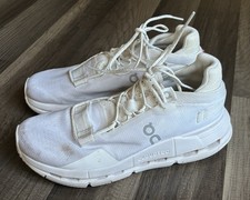 ON Cloudnova 2 Women  s Shoes White/Orchid Size 8 Some Dirt 