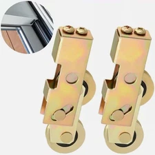 2x Sliding Patio Door Rollers 1-1/4 Inch Sliding Door Tandem Roller Assembly