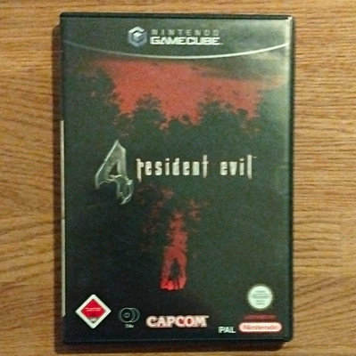 Capcom Resident Evil 4 Nintendo GameCube PAL 2005 USK18 mit Handbuch