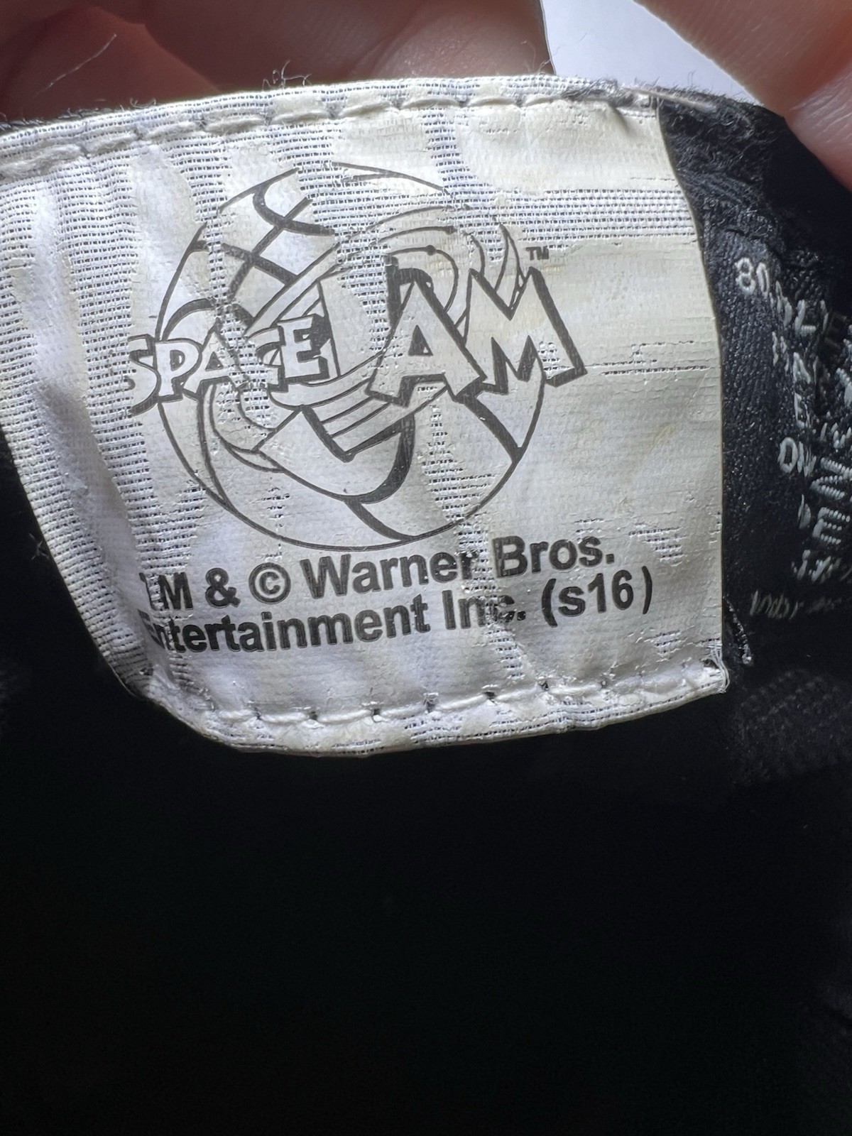 Space Jam Tune Squad Script Snapback  Hat Cap Blu… - image 7