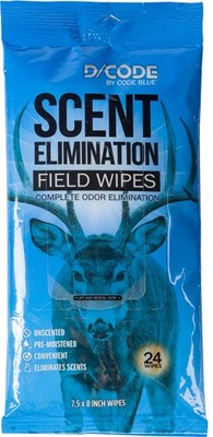 Code Blue Elimination Field Wipes 10.6'' Camping Hygiene - OA1318