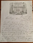 Iowa State Agricultural College Civil War Document  Ames Ia. University