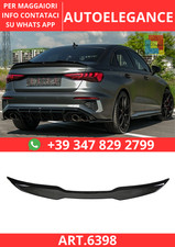 🔥ART.6398 Spoiler Arrière Pour Audi A3/S3/RS3 8Y Berline 2020–2024🔥