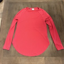 GymShark Open Lower Back Long Sleeve Women’s Small Athletic Pink Top