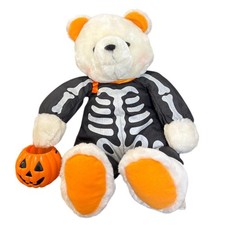 HALLMARK BEAR HALLOWEEN SKELETON COSTUME PLUS...