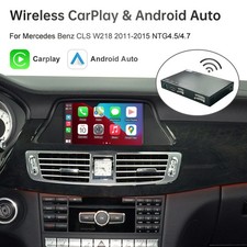 Wireless CarPlay Android Auto f&uuml;r Mercedes Benz CLS W218 GLK X204 SLK R172 NTG4.