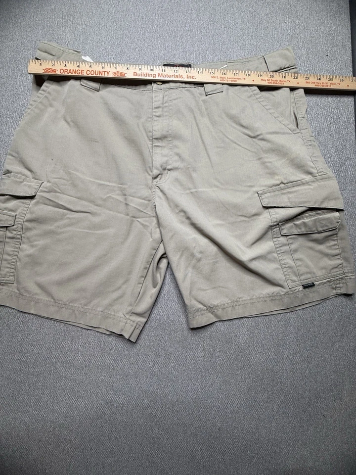 Pantalones Cortos de Carga Tácticos TRU-SPEC Para Hombre Talla 42 Beige Caqui Militar Foto 3 de 4