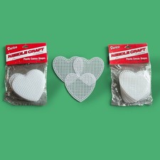 Darice Plastic Canvas 3 Heart Clear 23 Pieces...