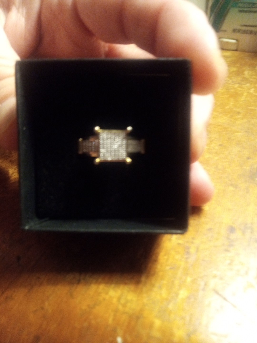 engagement ring size 7 pre owned-image