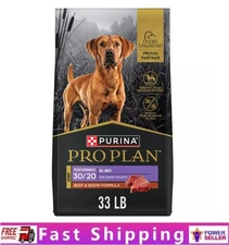 Purina Pro Plan Sport All Life Stages Dry Dog Food - Beef & Bison, 33 LB Bag