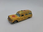Lesney Matchbox King Size K-6 Mercedes Benz Binz Ambulance Yellow Die Cast