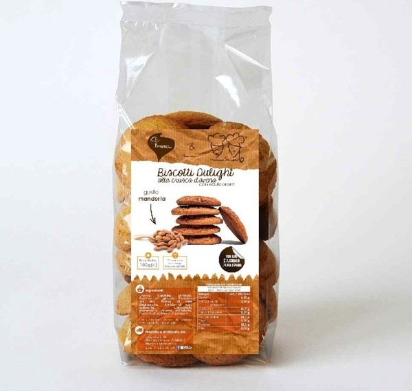 Galletas Dulight de salvado de avena con edulcorantes con sabor a almendra 130 g