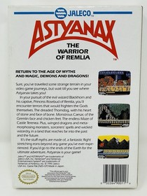 Astyanax NES Nintendo Sistema de Entretenimiento Videojuego Completo En Caja CIB