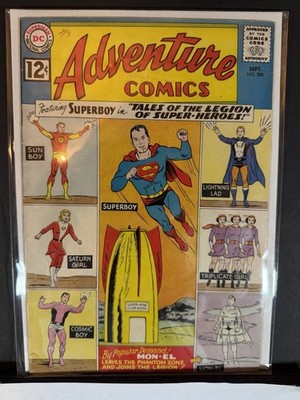 Adventure Comics DC #300 (Sept. 1962) Superboy In ''Tales Of The Leagion Of Super