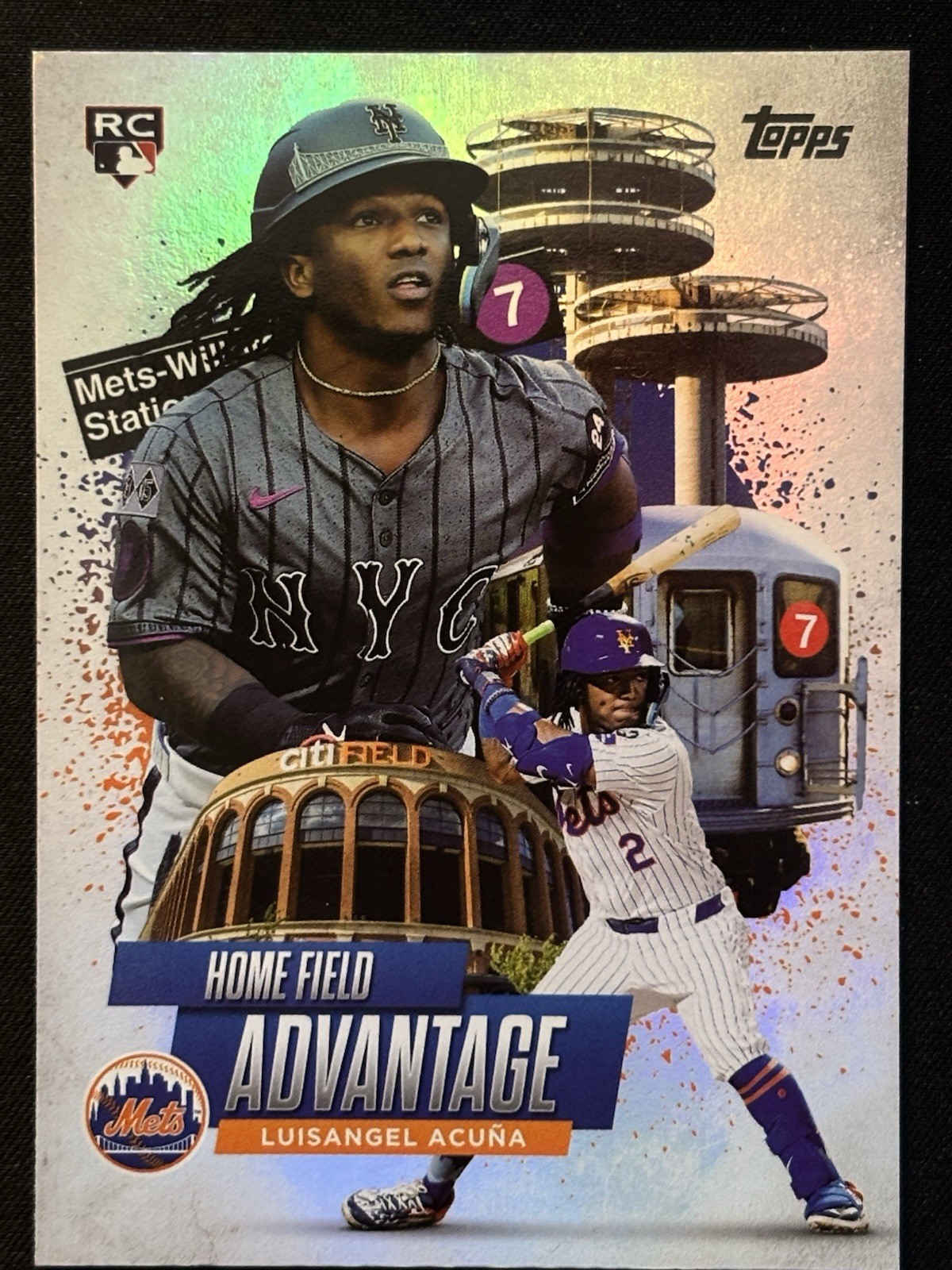 2025 Topps Chrome - Home Field Advantage Luisangel Acuna #HA31