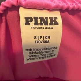 Victoria's Secret PINK Tech Woven Jogger Pants in the color Pink Gossip Size S