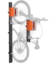 monTEK Automatic Lift Electric Bike Rack – Fits 24-29" Tires, Heavy-Duty Vert...