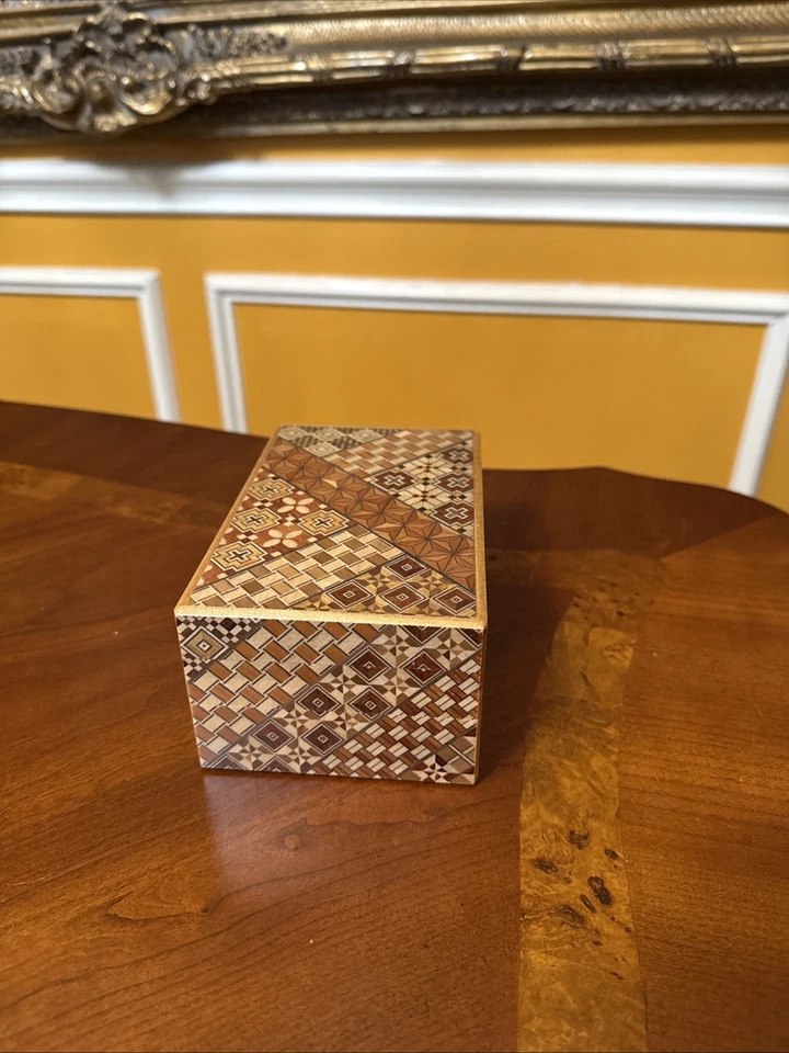 4 Sun 21 Step Japanese Puzzle Box - Image 3 of 4