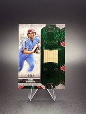 2025 TOPPS TIER 1 LEGEND RELICS #T1LR-MS MIKE SCHMIDT GREEN /49 GAME-USED BAT