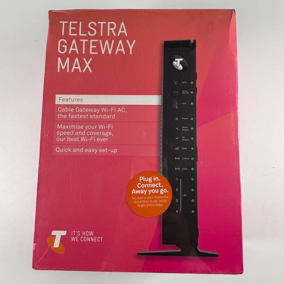 Telstra Gateway Max Netgear C6300BD-1TLAUS WiFi AC Router Modem New Sealed - Image 2 of 4