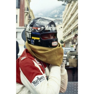 1978 Monaco (James Hunt) - 30x40 Inch Rolled Canvas Wall Art Print