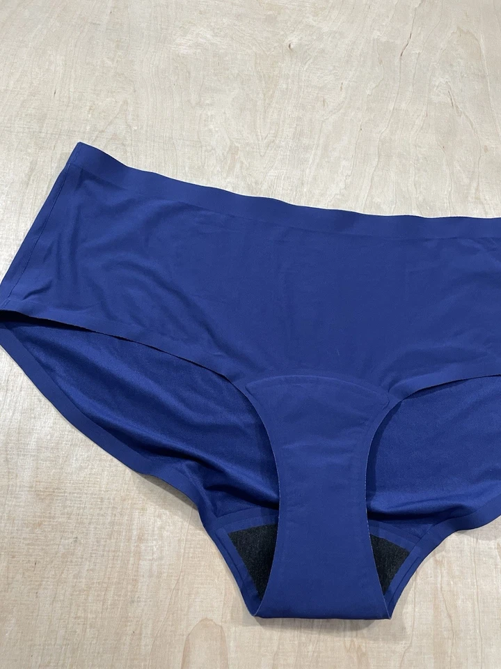 Bragas cortas para mujer Knix súper absorbentes a prueba de fugas talla XXL azules Foto 2 de 4