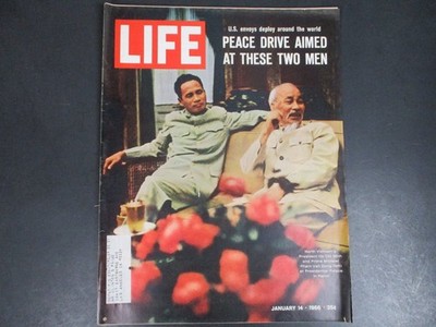 , preview full size image Vintage January 14, 1966 LIFE Magazine - VIETNAM HO