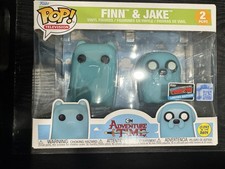 Imagen de Funko Pop! Vinyl: Finn and Jake 2 Pack Glow 2026 NYCC Shared Exclusive