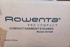 NEW IN OPEN BOX ROWENTA PRO COMPACT GARMENT STEAMER MODEL IS1425