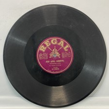 Regal Records Peter Wyper Accordion Solo High Level Hornpipe Vintage 78rpm