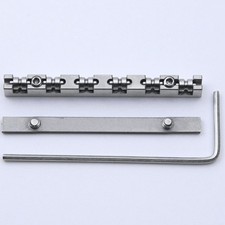 Titanium Alloy Guitar Roller Nut Height Adjustable Split Regulation Fit ST TL