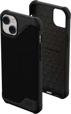 UAG iPhone 14 Plus Hülle Metropolis LT Integrierter Magnet & MagSafe Stoßfest Schwarz