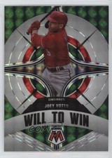 2022 Panini Mosaic Will to Win Green Mosaic Prizm Joey Votto #WW-2 1g4r