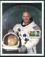 C76 1969 Official  NASA PHOTOGRAPH First Day  Moon Landing Edwin Aldrin ( #5)