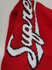 Bonnet manchette FW19 Supreme x New Era Script rouge petite boîte logo