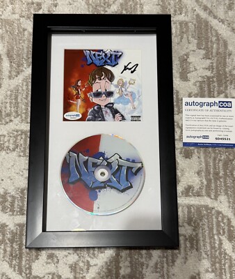 XAVI SIGNED LA VICTIMA LA DIABLA NEXT CD - ACOA COA in FRAME!