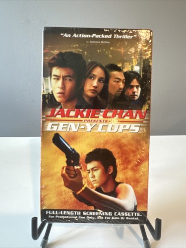 Jackie Chan's Gen-Y Cops (Factory Sealed VHS Screener w/ Watermarks) Paul Rudd - Picture 1 of 4