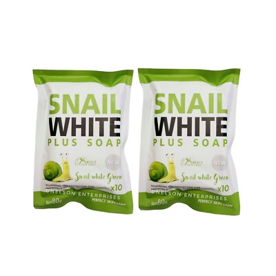2x80g Perfect Skin Lady Snail White Plus Soap