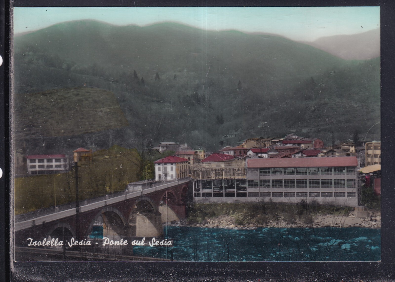 Cartolina Isolella Sesia Ponte sul Sesia AB1662