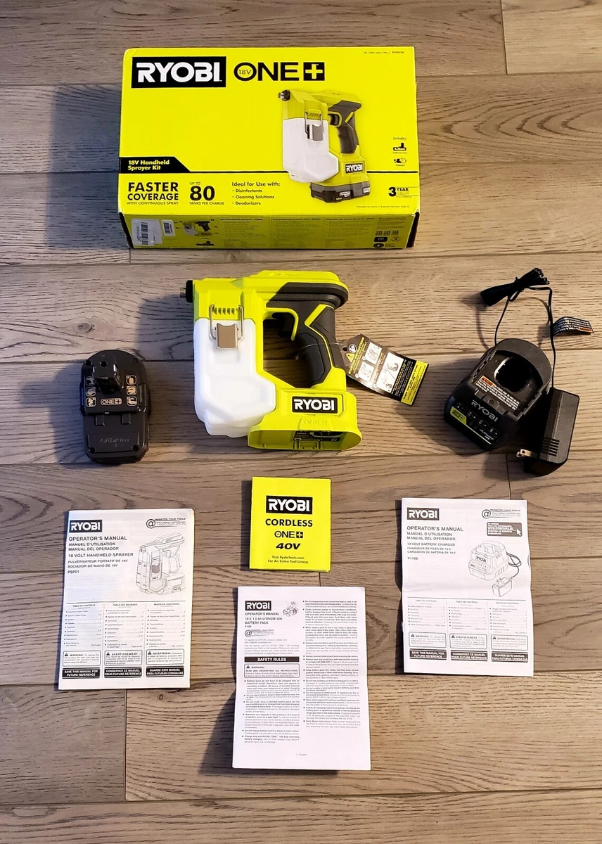 One+ 18v cordless handheld sprayer deals