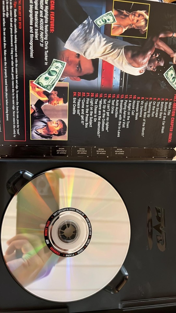 moneytalks (DVD, 1 DISC) Chris Tucker, Charlie Sheen (B51-4