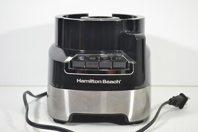Hamilton Beach Food Processor Stack & Snap Motor Base 70723 Runs Great