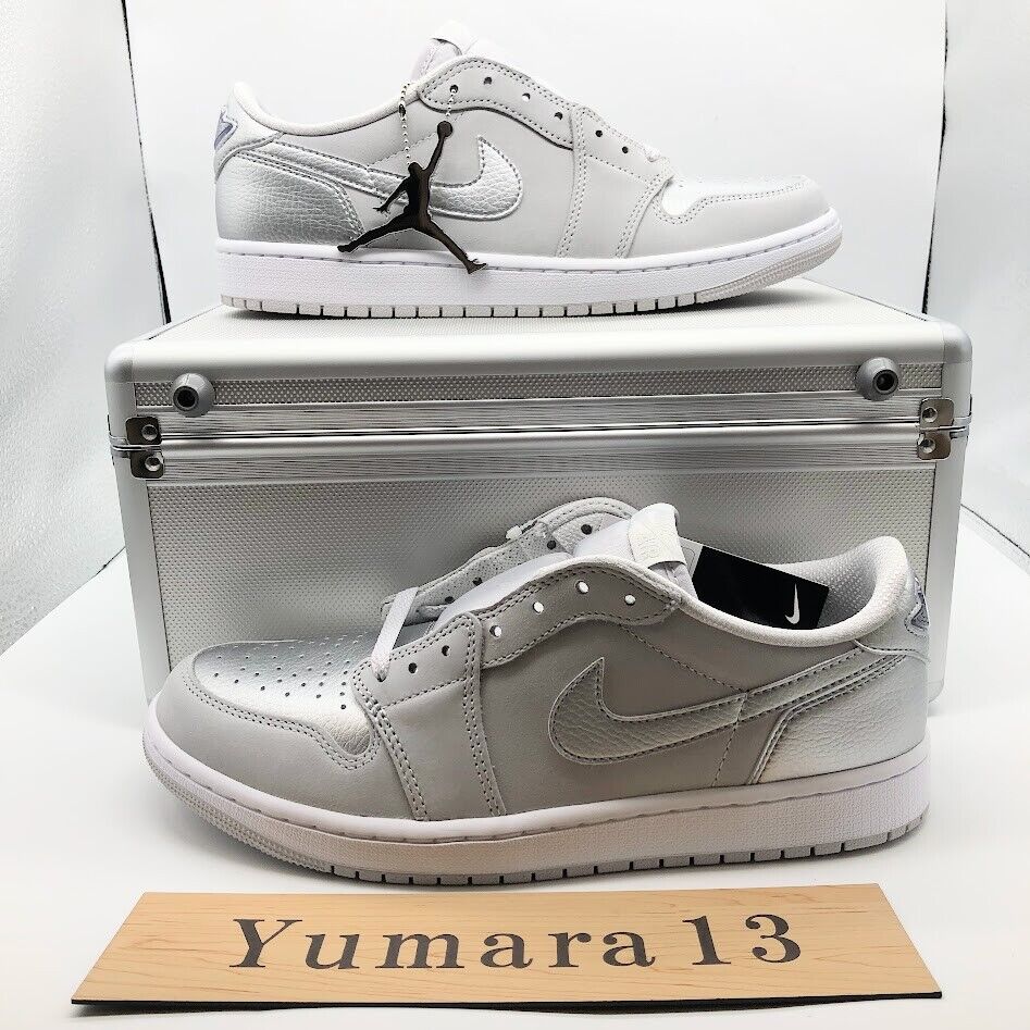 Nike Air Jordan 1 Retro Low OG Metallic Silver HM0365-002 Nike Air Jordan 1 Retro Low OG Metallic Silver HM0365-002