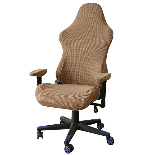 Funda de asiento para sillón de computadora Cubierta de silla para juegos de oficina Sillas de computadora Funda antideslizante - Imagen 24 de 47